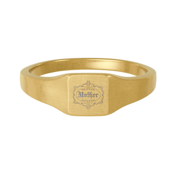 Victoriana Mother Ring in Gold