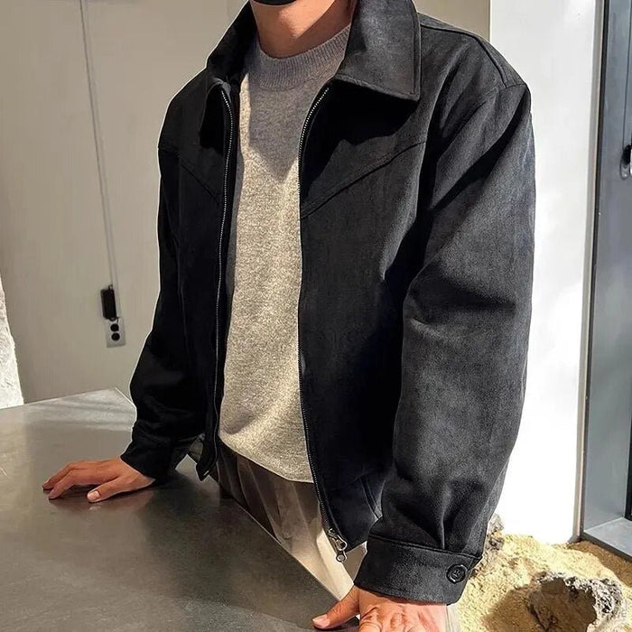 Vintage casual jacket - AntoniosClothing - Brown