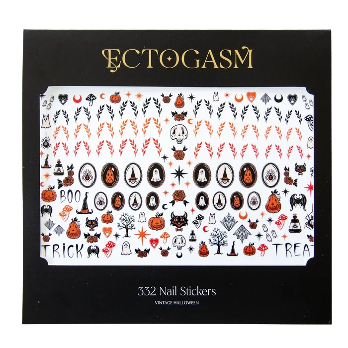 Vintage Halloween Nail Stickers