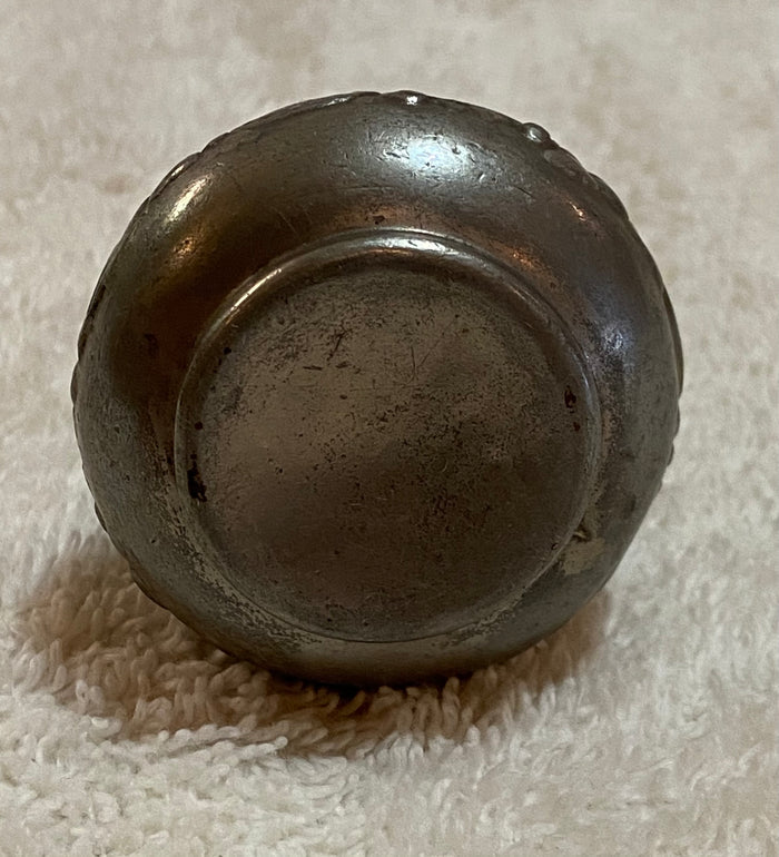 Vintage Salt and Pepper Shaker with Floral Pattern