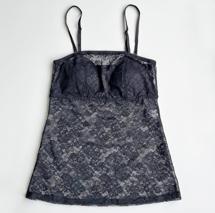 Viola Strapless Bra Camisole | Black