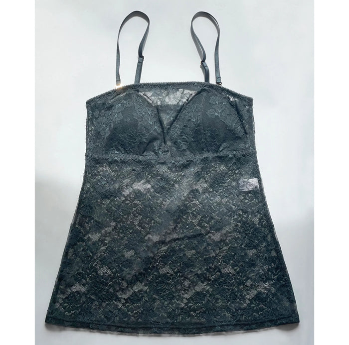 Viola Strapless Bra Camisole | Moss Green
