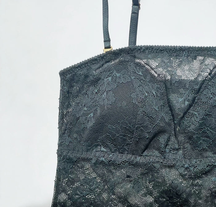 Viola Strapless Bra Camisole | Moss Green