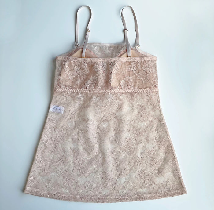 Viola Strapless Bra Camisole | Nude Pink