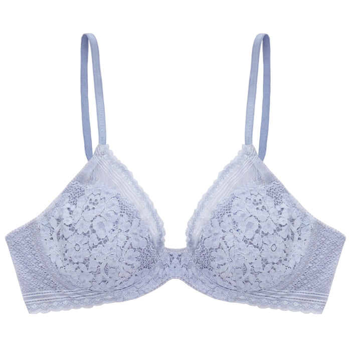 Violet 3/4 Cup Underwire Bra | Sand Blue
