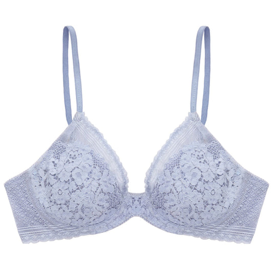 Violet 3/4 Cup Underwire Bra | Sand Blue
