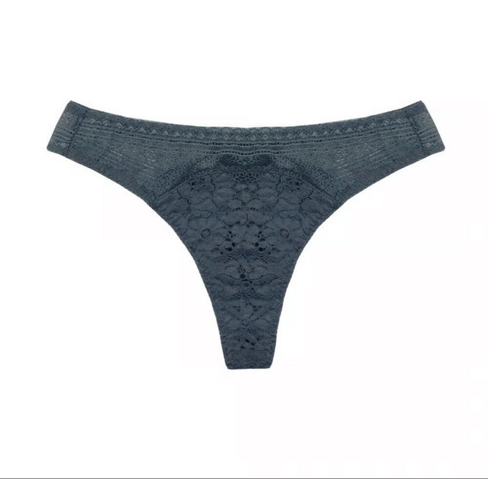 Violet Thong | Forest Green