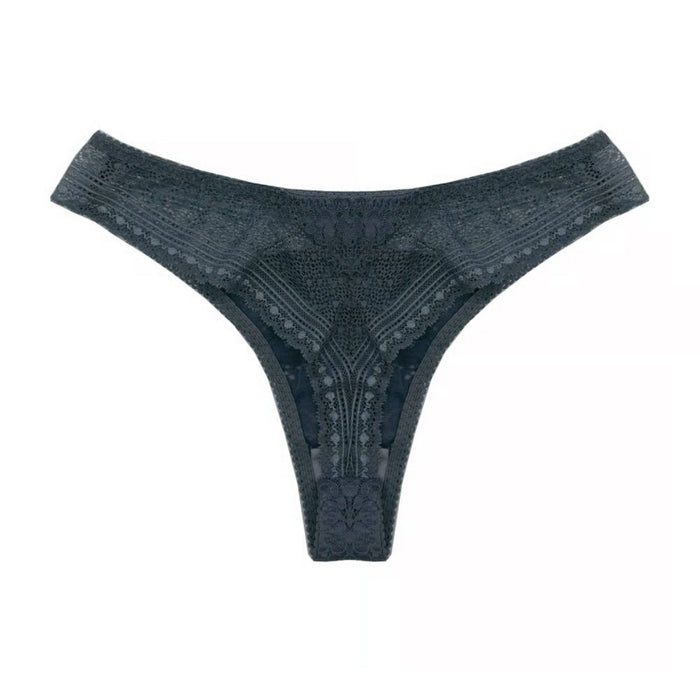 Violet Thong | Forest Green