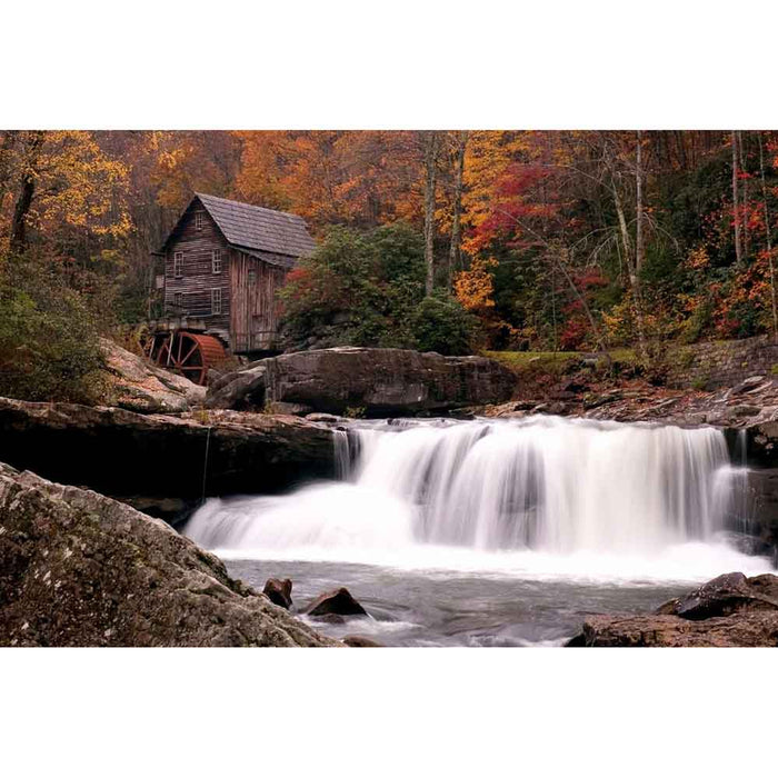 Waterfall Wall Decal Printed | Wallhogs