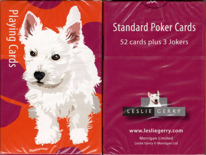 PlayingCardDecks.com-West Highland Terrier Dog Playing Cards