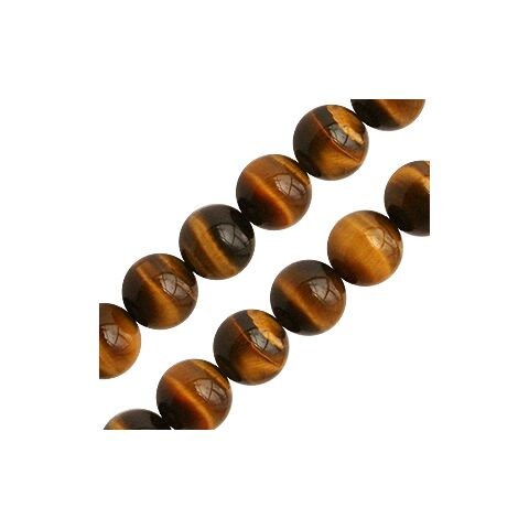 Wholesale, Natural Tigers Eye Quartz Beads 16" Strand, Top Quality 3mm-12mm
