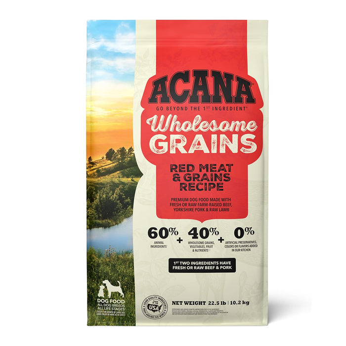 *Wholesome Grains Red Meat Recipe Dry Dog Food