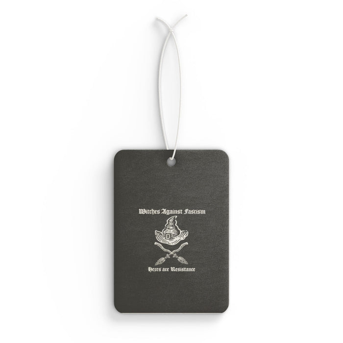 Witches Against Fascism Car Air Freshener