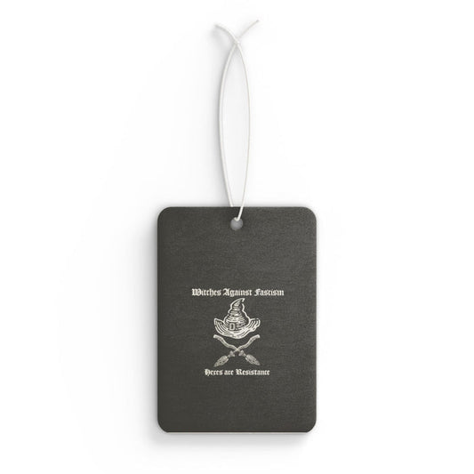 Witches Against Fascism Car Air Freshener