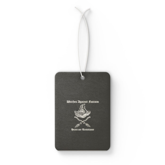Witches Against Fascism Car Air Freshener