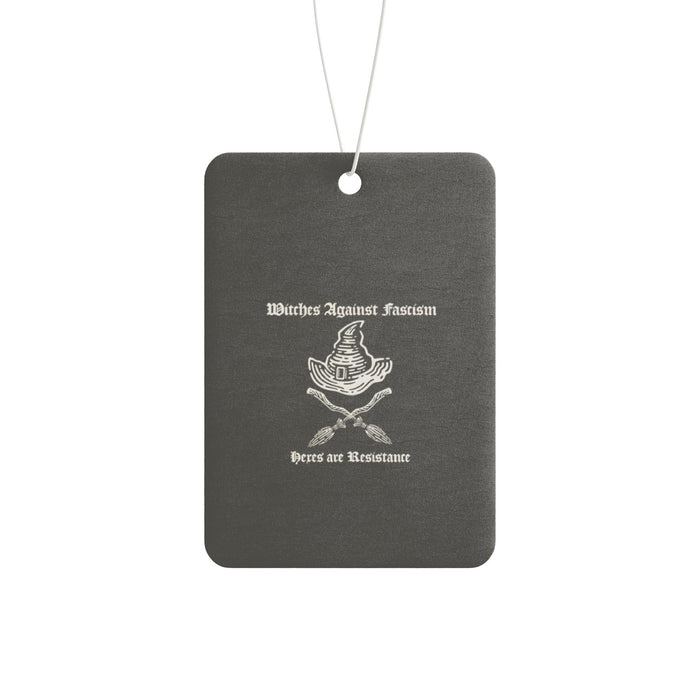 Witches Against Fascism Car Air Freshener