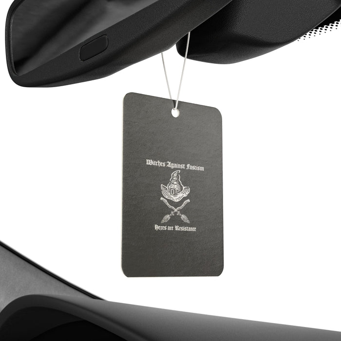 Witches Against Fascism Car Air Freshener