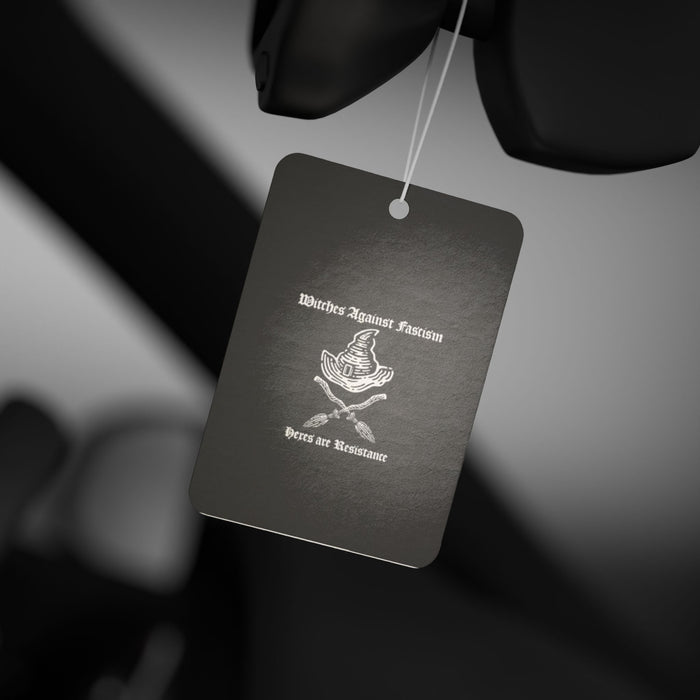 Witches Against Fascism Car Air Freshener