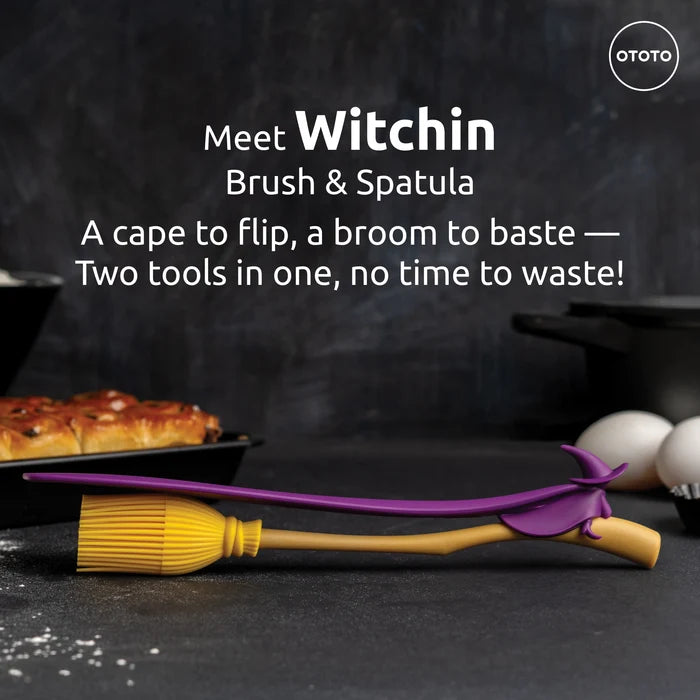 Witchin Pastry Brush and Spatula