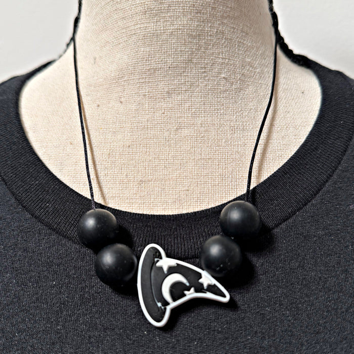 Witchy Hat Teething Necklace