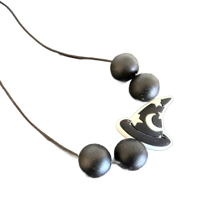 Witchy Hat Teething Necklace