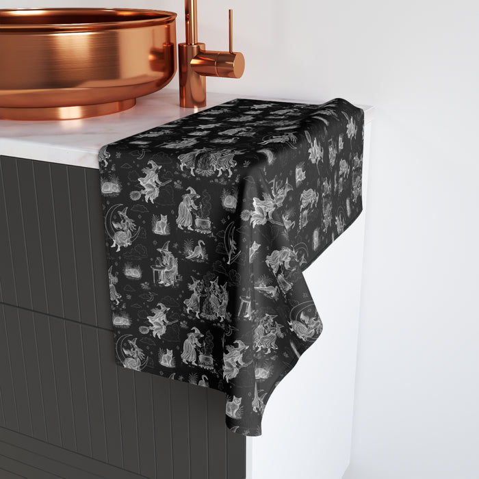 Witchy Toile Hand Towel