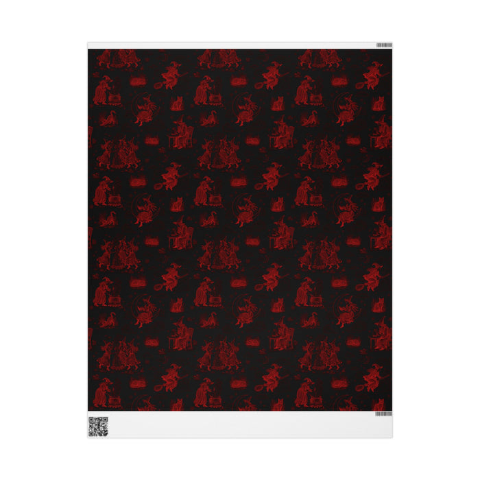 Witchy Toile Wrapping Paper