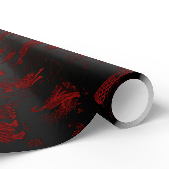 Witchy Toile Wrapping Paper
