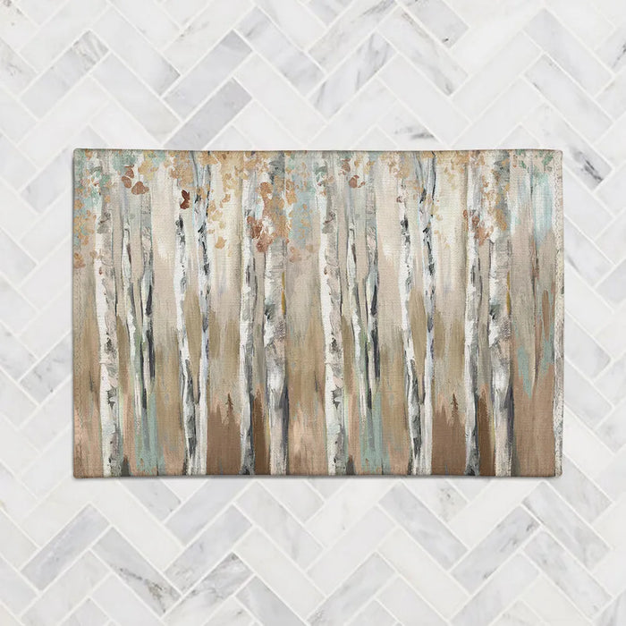 Wood at Dusk Chenille Accent Rug