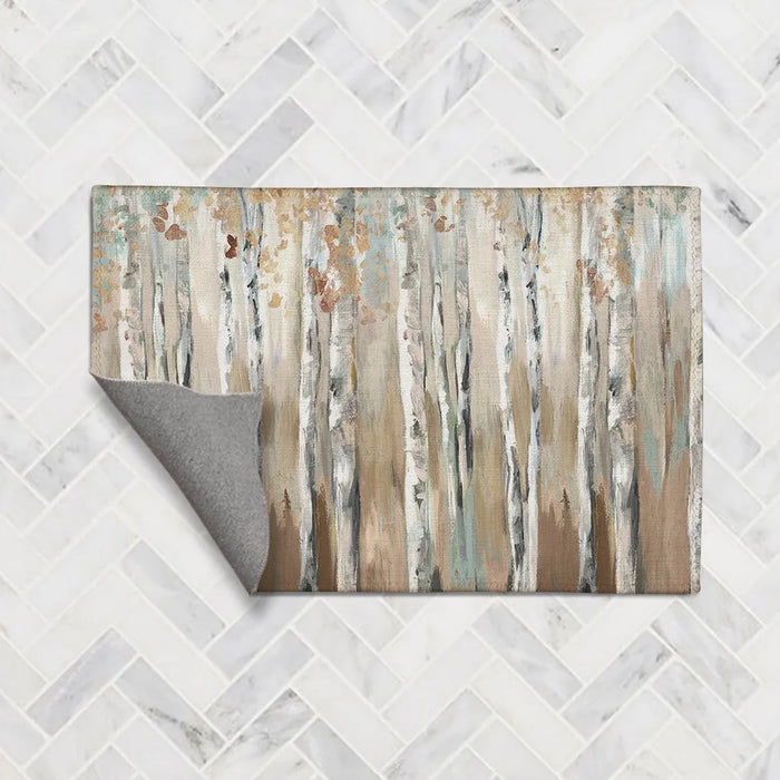 Wood at Dusk Chenille Accent Rug