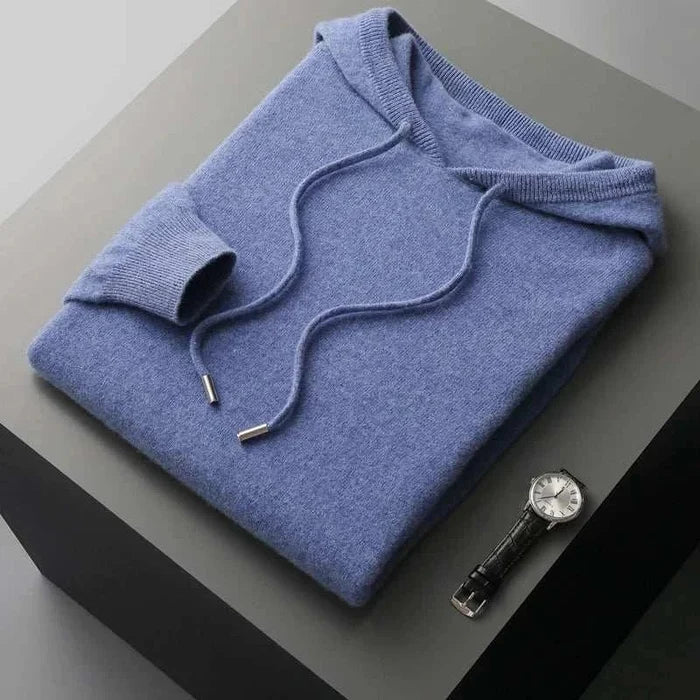 Wool cold season sweater - AntoniosClothing - Blue