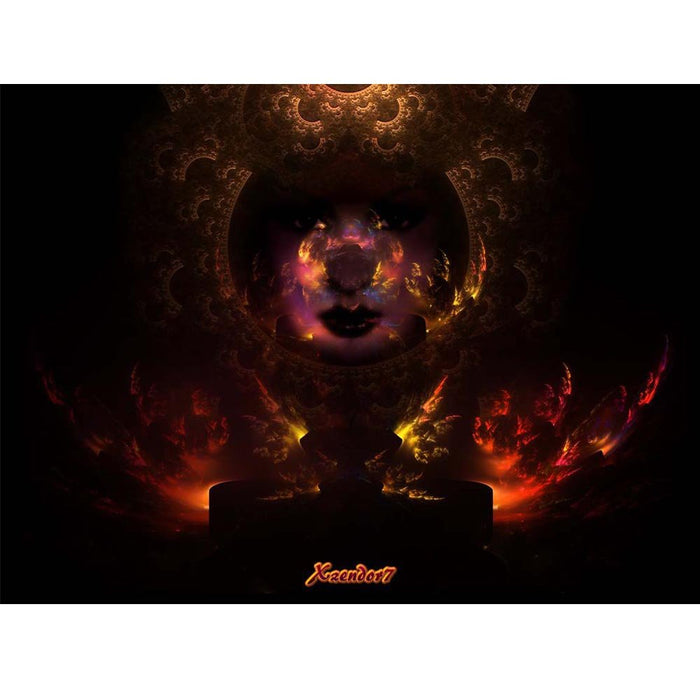 Beauty in the Pit of Fire Gloss Poster Printed | Wallhogs