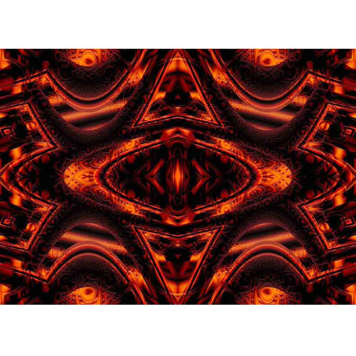 Corridors of the Deep Space SymQuad Evolution Gloss Poster