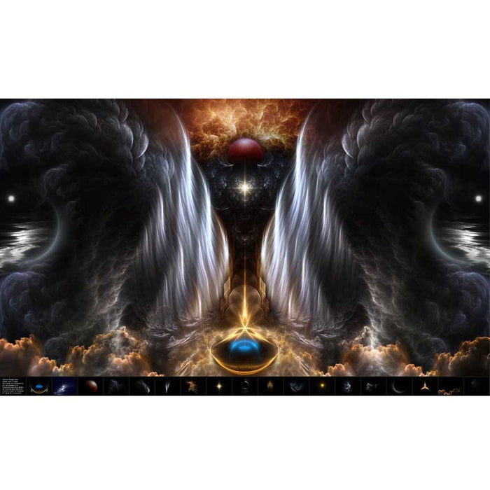 Dream of Sages Fractal Art Gloss Poster Printed | Wallhogs