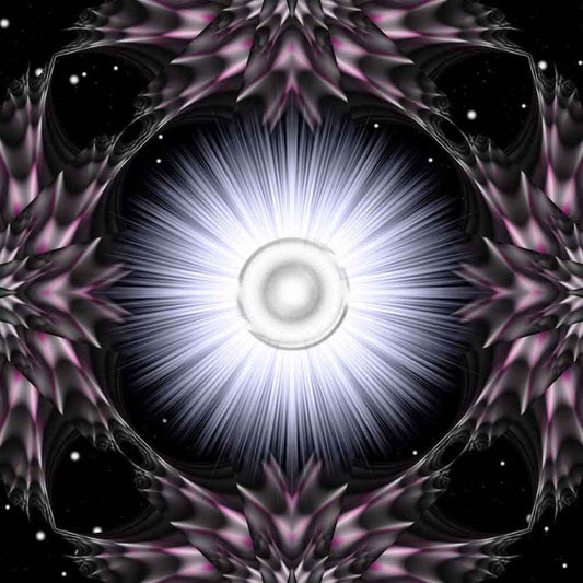 Garden of Light Fractal Art Wall Decal Printed | Wallhogs