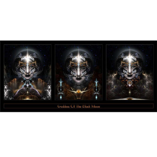 Goddess of the Black Moon Triple Gloss Poster Printed