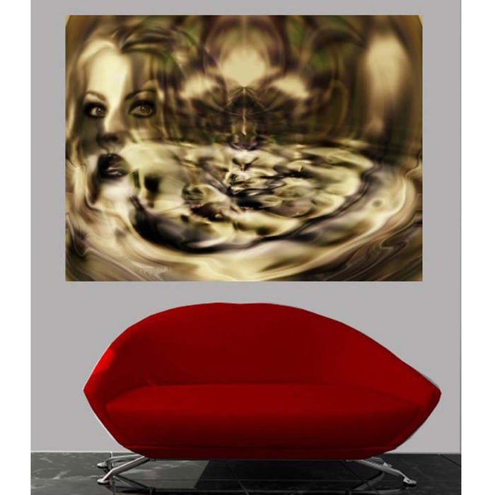 Ripples in the Wonder of Echoes Gloss Poster Installed