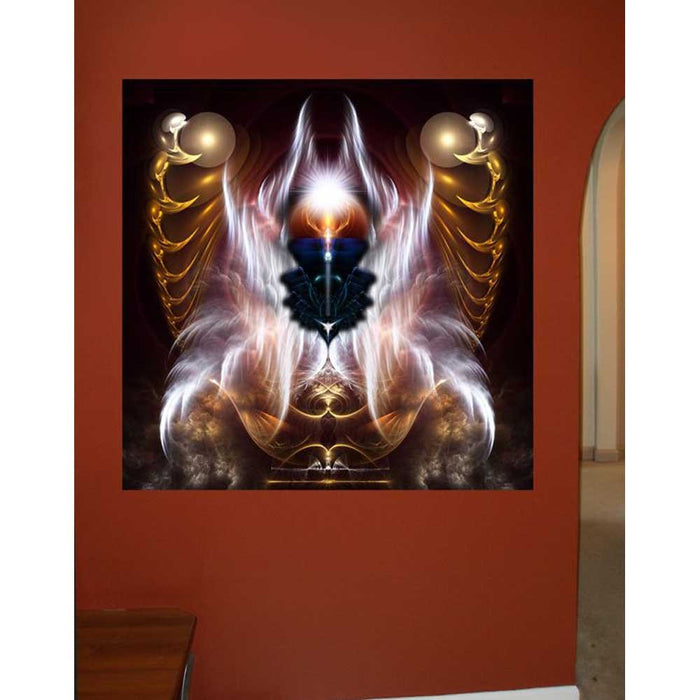 The Heart of Arkus Wall Decal Installed | Wallhogs