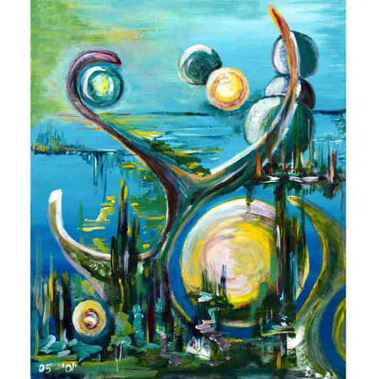 Yosi Amir IX Art Gloss Poster Printed | Wallhogs