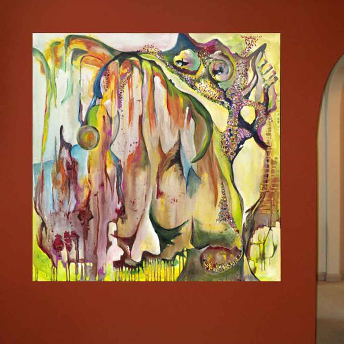Yosi Amir L Art Wall Decal Installed | Wallhogs
