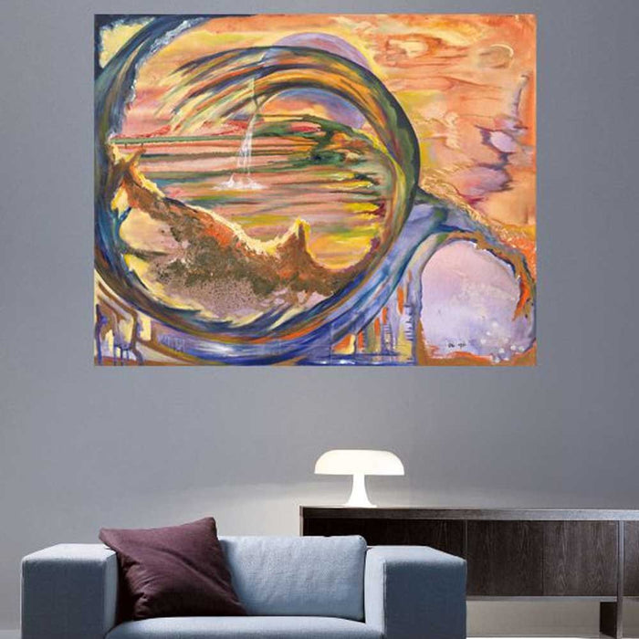 Yosi Amir XXXIII Art Wall Decal Installed | Wallhogs