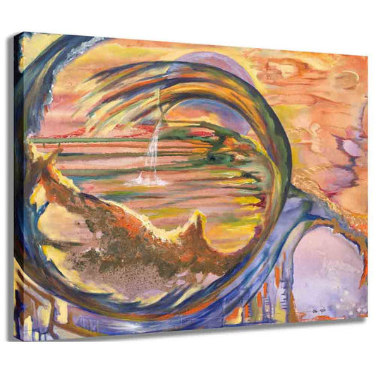 Yosi Amir XXXIII Fine Art Canvas Printed | Wallhogs